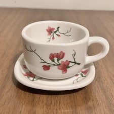 Syracuse China Berkeley Cup & Saucer – Fred Harvey Santa Fe Railroad 1965 - Additional view 22