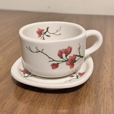 Syracuse China Berkeley Cup & Saucer – Fred Harvey Santa Fe Railroad 1965 - Additional view 23