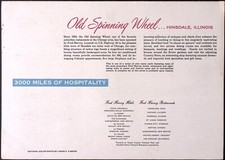 1956 Old Spinning Wheel Restaurant Fred Harvey 3000 Miles of Hospitality - Additional view 2