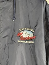 Fred Harvey Trading Company Mt. Rushmore South Dakota Hoodie Jacket Vintage LG - Additional view 1