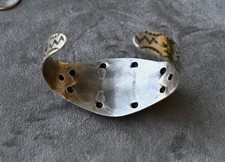 Vintage Fred Harvey Navajo Royston Turquoise & Sterling Dome Cuff 7