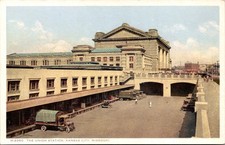 Fred Harvey Postcard Union Station, Kansas City, Missouri H-3350