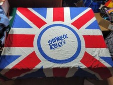 Vintage Shipwreck Kelly's Fred Harvey Banner Flag Size 45x50 Inches