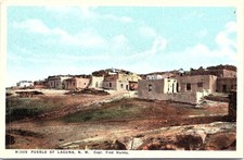 Fred Harvey Postcard Pueblo of Laguna, New Mexico H-2476