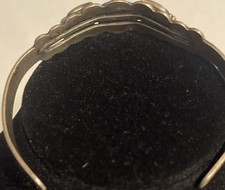 Fred Harvey VTG Navajo Sterling Silver Turquoise Thunderbird Snake Cuff Bracelet - Additional view 7