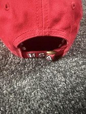 Fred Harvey Grand Canyon 1919 Red Adjustable Unisex Baseball Hat Cap USA Cotton - Additional view 4