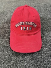 Fred Harvey Grand Canyon 1919 Red Adjustable Unisex Baseball Hat Cap USA Cotton