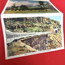 1930s  Fred Harvey ~ Arizona Grand Canyon Color Card Fanfold Booklet  18 Scenes - Additional view 3