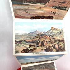 1930s  Fred Harvey ~ Arizona Grand Canyon Color Card Fanfold Booklet  18 Scenes - Additional view 5