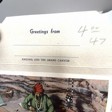 1930s  Fred Harvey ~ Arizona Grand Canyon Color Card Fanfold Booklet  18 Scenes - Additional view 8