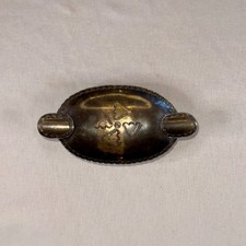 Vintage Navajo Sterling Silver Footed Ashtray Trinket Tray Fred Harvey Era 3.5in - Additional view 5