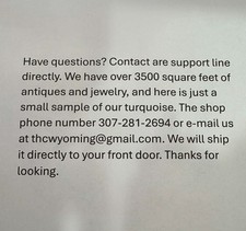 Vintage Native American Turquoise Necklace Fred Harvey Era Navajo OLD PAWN  - Additional view 1