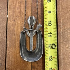 Vintage Native American Turquoise Necklace Fred Harvey Era Navajo OLD PAWN  - Additional view 13