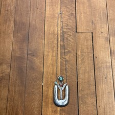 Vintage Native American Turquoise Necklace Fred Harvey Era Navajo OLD PAWN  - Additional view 3