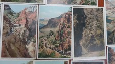 20 Fred Harvey Divided Back Postcards Grand Canyon Unposted Mules - Additional view 4