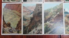 20 Fred Harvey Divided Back Postcards Grand Canyon Unposted Mules - Additional view 5