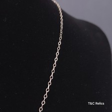 Vintage Fred Harvey Era Zuni Knifewing Pendant Necklace silver Turquoise Coral - Additional view 3