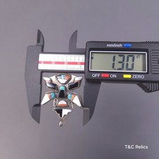 Vintage Fred Harvey Era Zuni Knifewing Pendant Necklace silver Turquoise Coral - Additional view 10