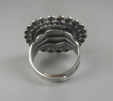 Fred Harvey Era Ring Sterling Silver Turquoise 1