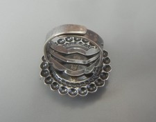 Fred Harvey Era Ring Sterling Silver Turquoise 1