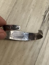 Fred Harvey Native American Thunderbird Turquoise Sterling Silver Cuff Bracelet - Additional view 6