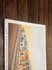 VTG Linen Postcard El Navajo Fred Harvey Hotel Gallup NM - Additional view 1