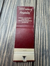 Vintage Fred Harvey Matchbook Collectible - Additional view 1