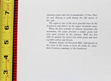 1971 Santa Fe Railroad Menu Fred Harvey Railway Lunch Dining Car Arizona Cover - Additional view 4