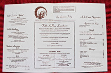 1971 Santa Fe Railroad Menu Fred Harvey Railway Lunch Dining Car Arizona Cover - Additional view 5