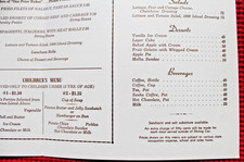 1971 Santa Fe Railroad Menu Fred Harvey Railway Lunch Dining Car Arizona Cover - Additional view 10