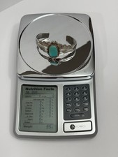 VTG “ FRED HARVEY ERA” Navajo .925 Sterling Silver, Turquoise Cuff Bracelet - Additional view 14