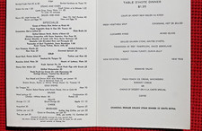 1940 California Limited Santa Fe Railroad Menu Fred Harvey Railway Train Dining - Additional view 7