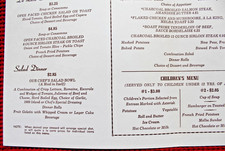 1971 Santa Fe Railroad Menu Super Chief Train Dinner Fred Harvey Railway Dining - Additional view 10