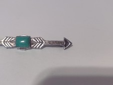 Antique Fred Harvey Era arrow detail Brooch sterling silver Native American Pin  - Additional view 2