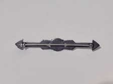 Antique Fred Harvey Era arrow detail Brooch sterling silver Native American Pin  - Additional view 4