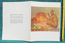 Santa Fe Railroad Menu ARROW MAKER Fred Harvey Service Railway Dining Car - Additional view 1