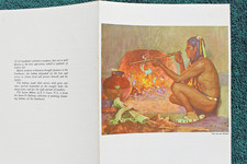 Santa Fe Railroad Menu ARROW MAKER Fred Harvey Service Railway Dining Car - Additional view 2