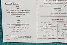 Santa Fe Railroad Menu ARROW MAKER Fred Harvey Service Railway Dining Car - Additional view 11