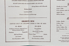 Santa Fe Railroad Menu ARROW MAKER Fred Harvey Service Railway Dining Car - Additional view 7