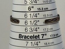 Vintage Navajo Fred Harvey Era Sterling Silver Coral Stamped Cuff--20.26 - Additional view 5