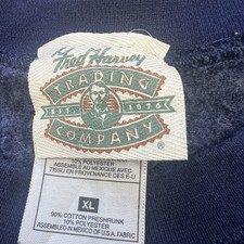 Grand Canyon Sweatshirt Men XL 90s Vintage Fred Harvey Trading Company Navy Blue - Additional view 4