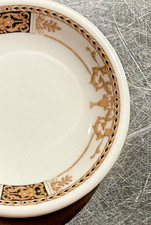 FRED HARVEY HOUSE AT&SF SANTA FE RAILROAD WEBSTER PATTERN BUTTER PAT - Additional view 4