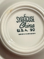 FRED HARVEY HOUSE AT&SF SANTA FE RAILROAD WEBSTER PATTERN BUTTER PAT - Additional view 7