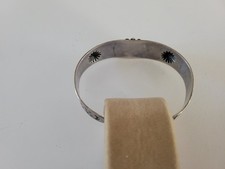 Vintage Fred Harvey Era CUFF Bracelet Royston Turquoise Sterling Silver Size 7 - Additional view 9