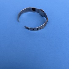 Vtg Navajo Sterling Royston Turquoise Cuff Bracelet Thunderbirds Fred Harvey Era - Additional view 3