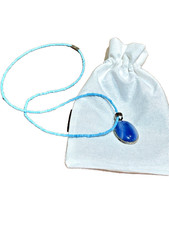 🔥Fred Harvey NATIVE AMERICAN 925 SILVER Agate turquoise necklace Coolidge Nez - Additional view 8