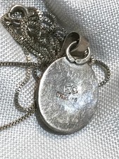 🔥Fred Harvey Native America Eddie Chee Navajo Malachite necklace 925 silver - Additional view 6