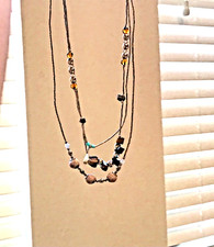 🔥Southwest 1930s Fred Harvey Heishi Fetish 925 Silver Turquoise Necklaces - Additional view 8