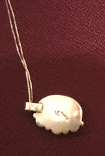 🔥Native American 1950s Fred Harvey Gemstone Pendant 925 Silver Necklace Signed - Additional view 12