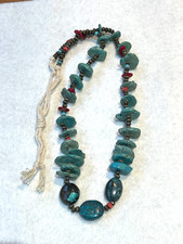 🔥Vintage Fred Harvey Native American Coral Turquoise Necklaces 1950s Kokopelli - Additional view 17